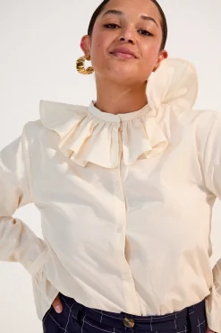 Make My Lemonade BLOUSE FIGARO ECRU< Tops & T-Shirts
