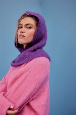 Make My Lemonade CAPUCHE MARC VIOLET< Bonnets & Écharpes