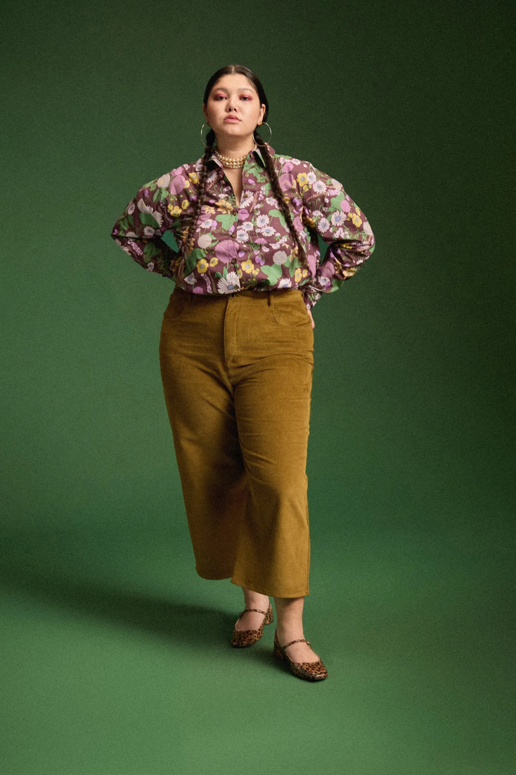 Make My Lemonade CHEMISE OMER AUTUMN FLOWER MARKET< Tops & T-Shirts