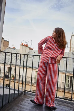 Make My Lemonade CHEMISE ROMEO RED & BLUE< Le Linge|Homewear