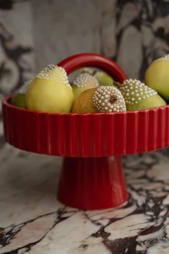 Make My Lemonade COUPE PLAT MATTHEW ROUGE< Art De La Table