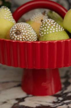 Make My Lemonade COUPE PLAT MATTHEW ROUGE< Art De La Table