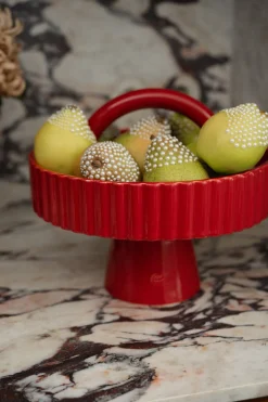 Make My Lemonade COUPE PLAT MATTHEW ROUGE< Art De La Table