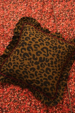 Make My Lemonade COUSSIN CHARLIE LEOPARD< Le Linge|Décorations