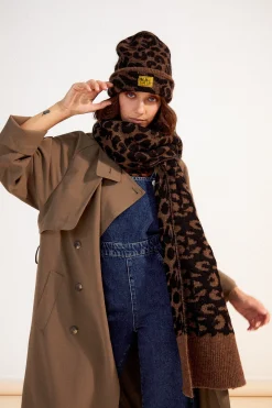 Make My Lemonade ECHARPE ROSIE LEOPARD< Bonnets & Écharpes