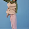 Make My Lemonade ECHARPE ROSIE VERT OLIVE< Bonnets & Écharpes