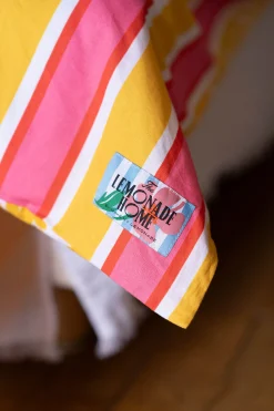Make My Lemonade HOUSSE ABIGAIL ANEMONE YELLOW< Le Linge