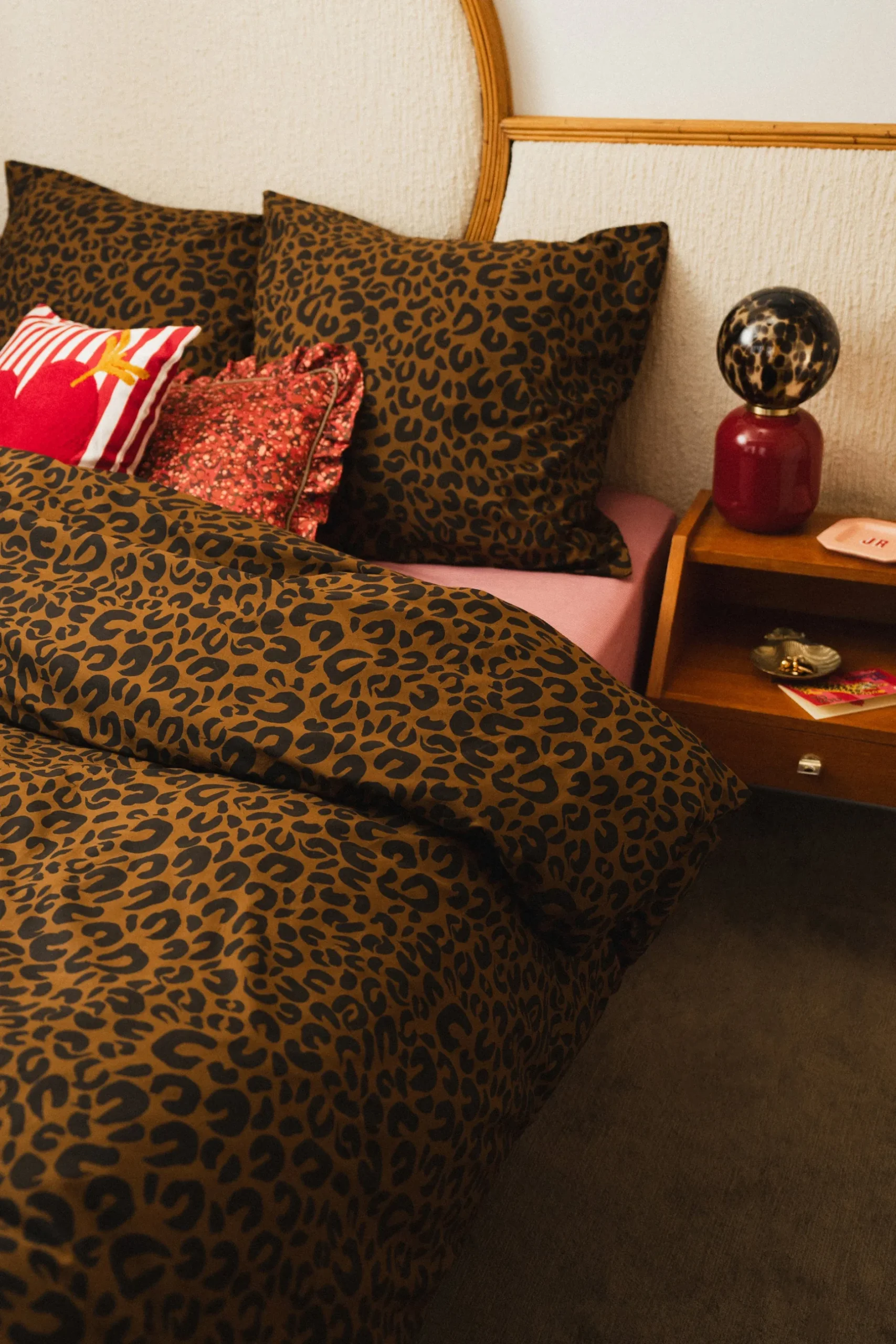 Make My Lemonade HOUSSE DE COUETTE ABIGAIL LEOPARD< Le Linge