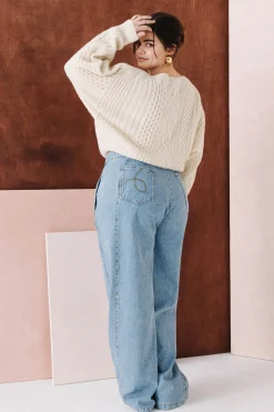 Make My Lemonade JEAN CLAUDE LIGHT BLUE< Denim|Pantalons