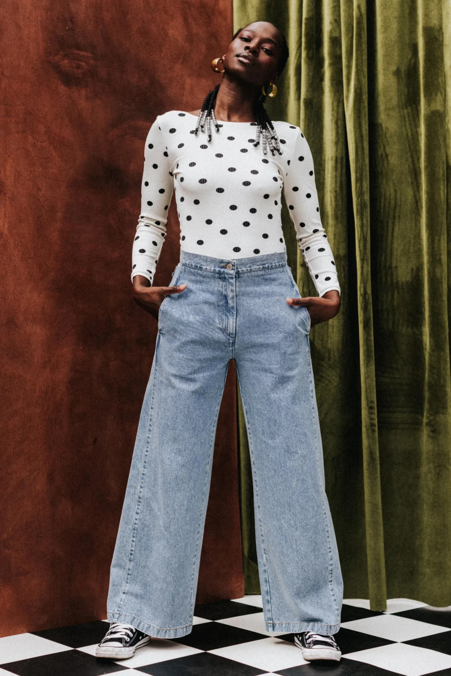Make My Lemonade JEAN CLAUDE LIGHT BLUE< Denim|Pantalons