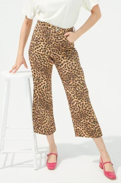 Make My Lemonade JEANS NELSON LEOPARD< Denim|Pantalons