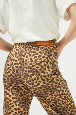 Make My Lemonade JEANS NELSON LEOPARD< Denim|Pantalons