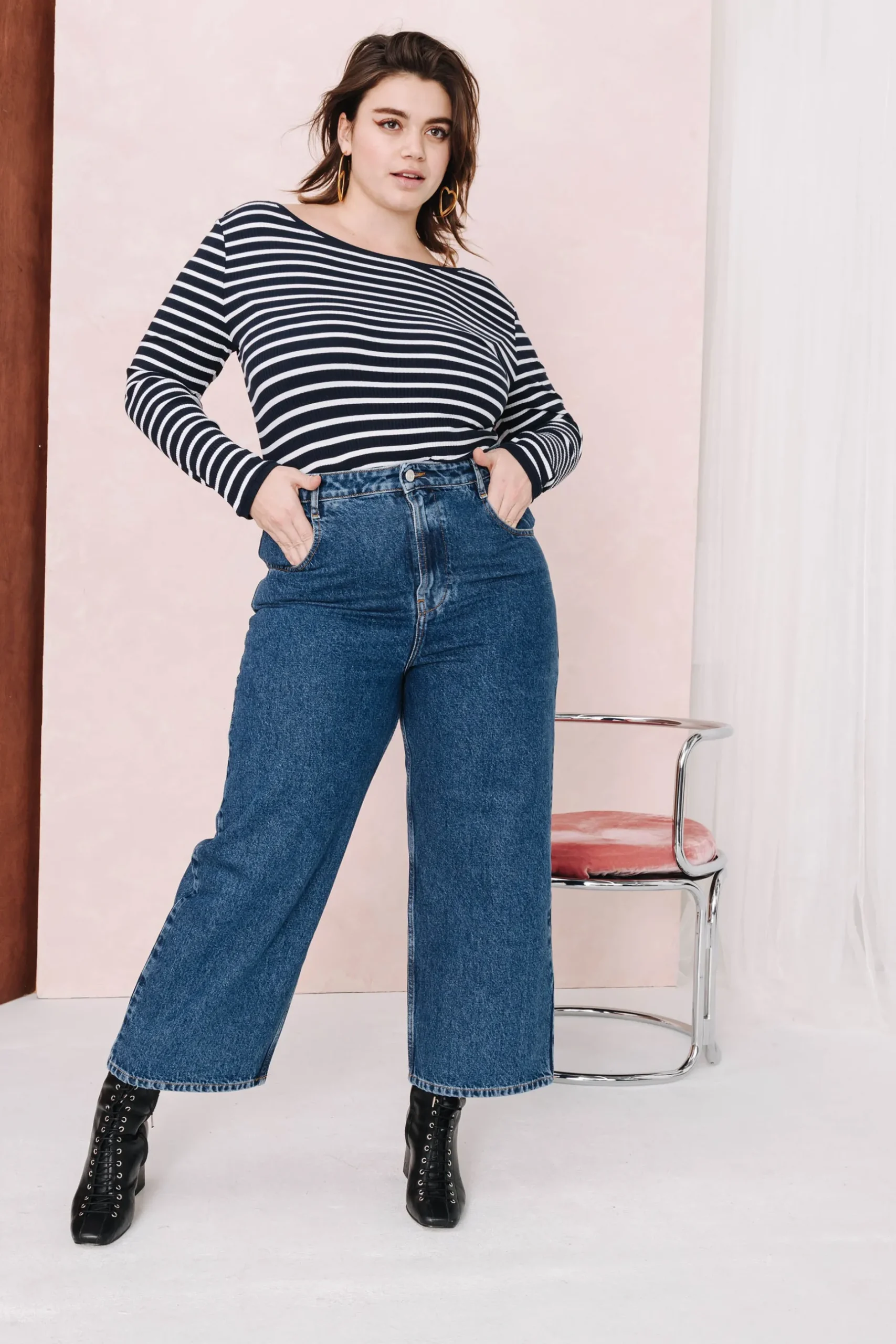 Make My Lemonade JEANS NELSON NEW MEDIUM BLUE< Denim|Pantalons