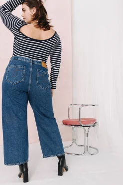 Make My Lemonade JEANS NELSON NEW MEDIUM BLUE< Denim|Pantalons