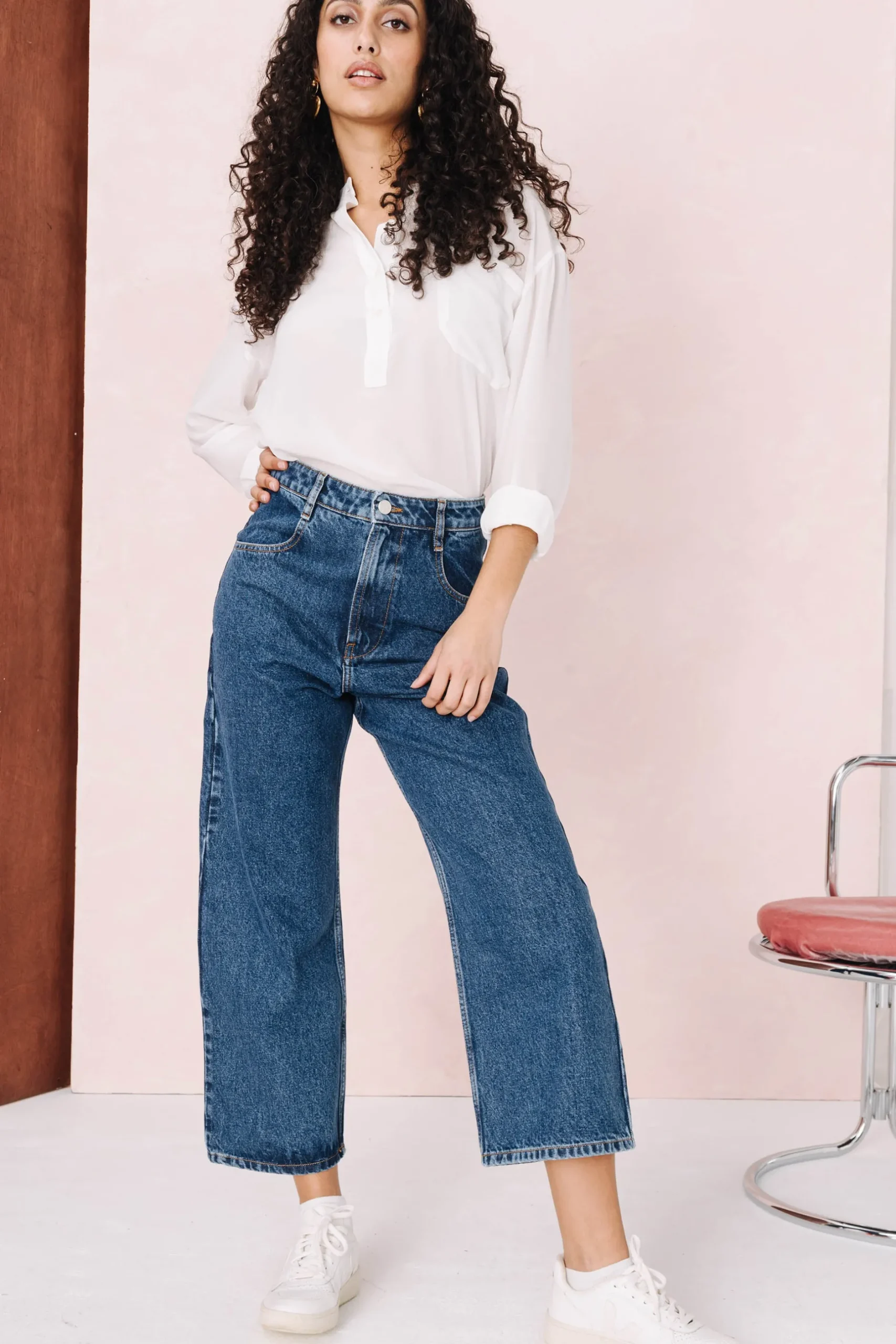 Make My Lemonade JEANS NELSON NEW MEDIUM BLUE< Denim|Pantalons