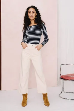 Make My Lemonade JEANS NELSON OFF WHITE< Denim|Pantalons