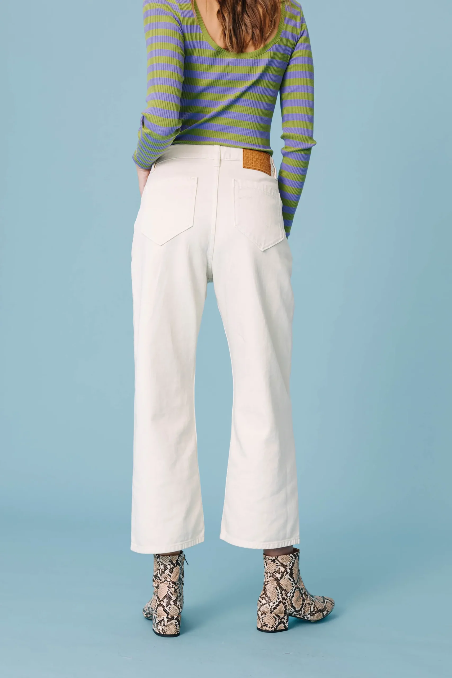 Make My Lemonade JEANS NELSON OFF WHITE< Denim|Pantalons