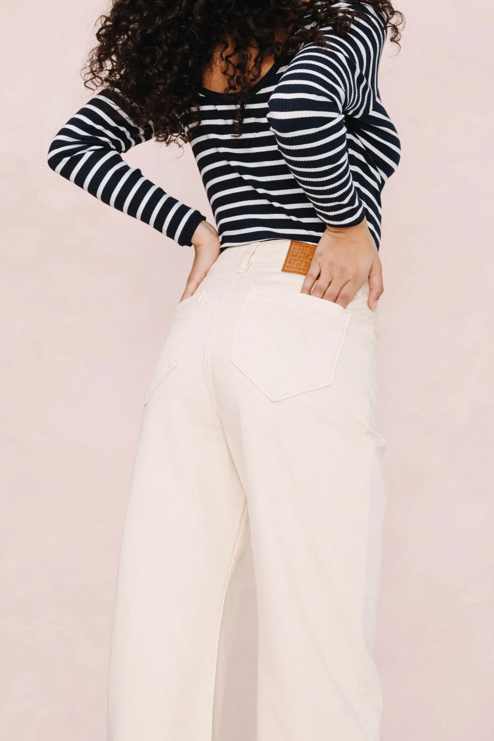 Make My Lemonade JEANS NELSON OFF WHITE< Denim|Pantalons