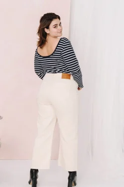 Make My Lemonade JEANS NELSON OFF WHITE< Denim|Pantalons