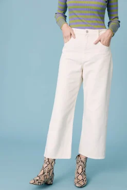 Make My Lemonade JEANS NELSON OFF WHITE< Denim|Pantalons