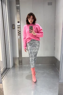 Make My Lemonade JUPE SARAH SEQUINS DISCO< Jupes