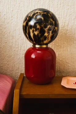 Make My Lemonade LAMPE MILO ROUGE & ECAILLE< Lampes|Décorations