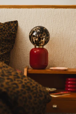 Make My Lemonade LAMPE MILO ROUGE & ECAILLE< Lampes|Décorations