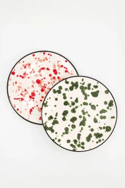 Make My Lemonade LOT DE 2 ASSIETTES ELIZA DOTS< Art De La Table