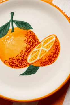 Make My Lemonade LOT DE 4 ASSIETTES ROSALIE FRUIT< Art De La Table