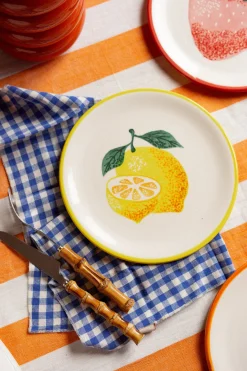 Make My Lemonade LOT DE 4 ASSIETTES ROSALIE FRUIT< Art De La Table