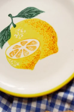 Make My Lemonade LOT DE 4 ASSIETTES ROSALIE FRUIT< Art De La Table