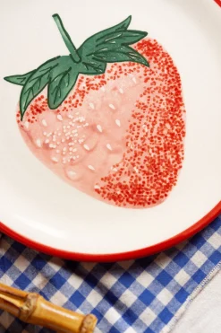 Make My Lemonade LOT DE 4 ASSIETTES ROSALIE FRUIT< Art De La Table