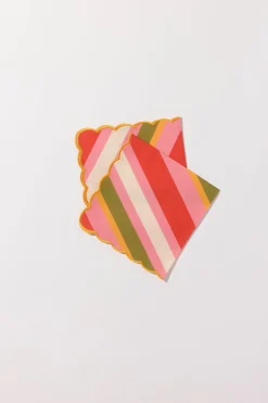 Make My Lemonade LOT DE 2 SERVIETTES KATE MULTICO< Art De La Table|Le Linge