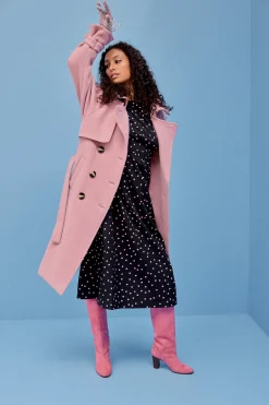 Make My Lemonade MANTEAU HENDRIKS ROSE POUDRE< Vestes & Manteaux