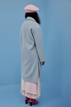 Make My Lemonade MANTEAU RAY BLEU CIEL< Vestes & Manteaux