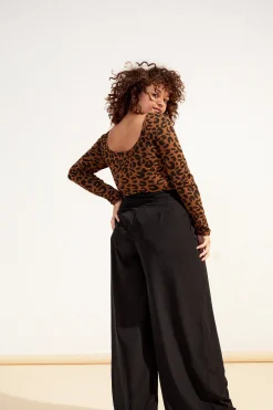 Make My Lemonade PANTALON HARYA FLUIDE NOIR< Pantalons