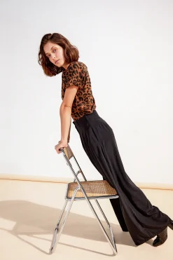 Make My Lemonade PANTALON HARYA FLUIDE NOIR< Pantalons