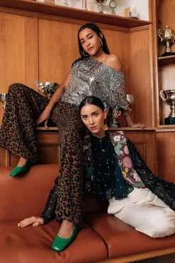 Make My Lemonade PANTALON HARYA LEOPARD< Pantalons