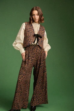 Make My Lemonade PANTALON HARYA LEOPARD< Pantalons
