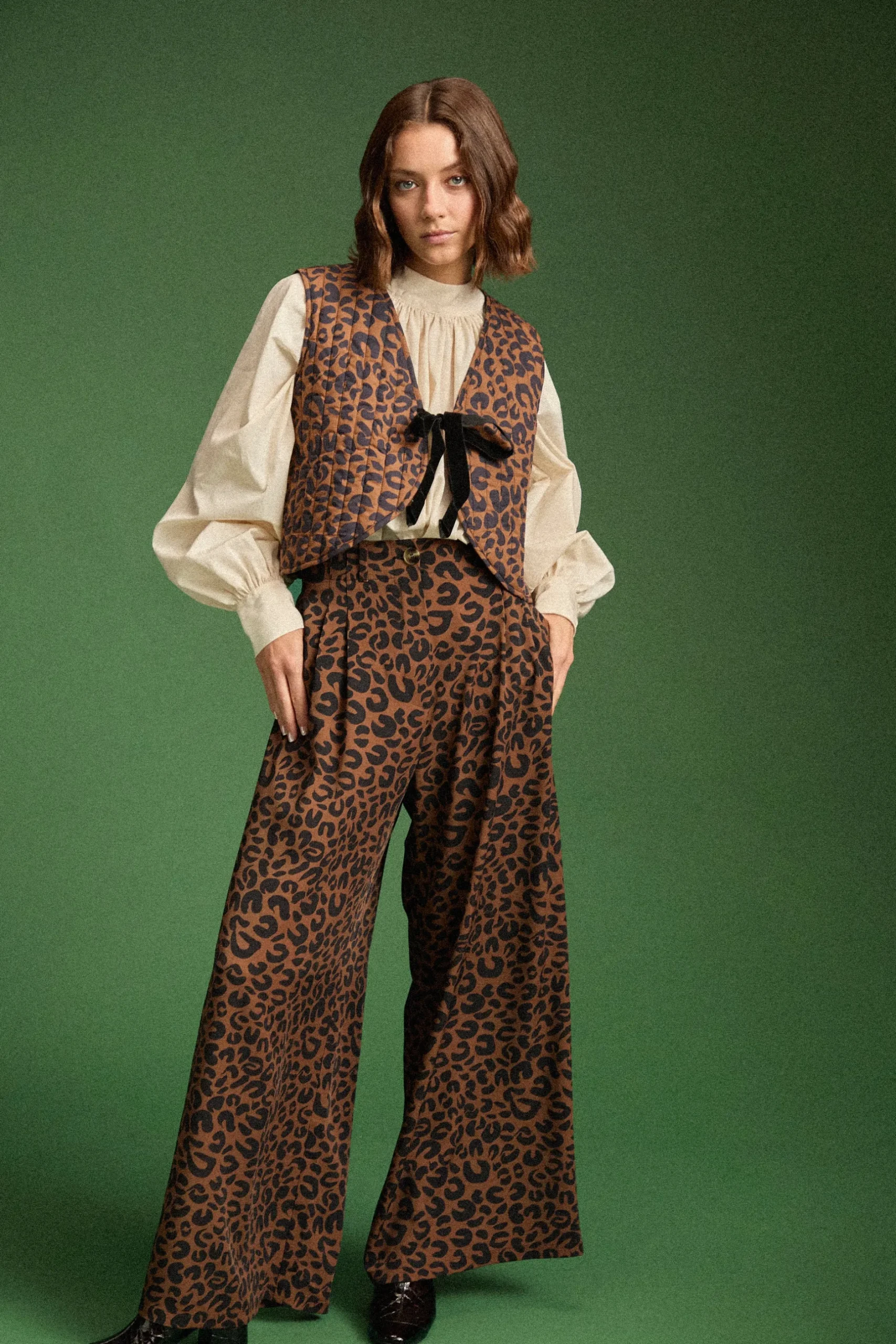 Make My Lemonade PANTALON HARYA LEOPARD< Pantalons