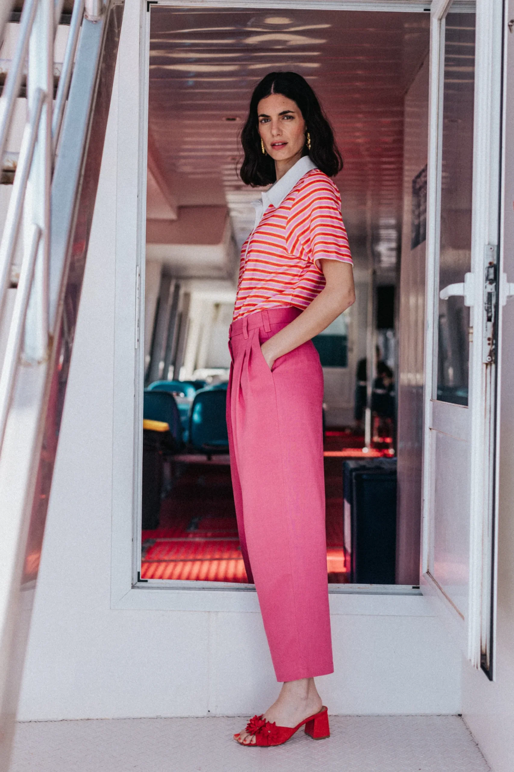 Make My Lemonade PANTALON NEW NOE ROSE< Pantalons
