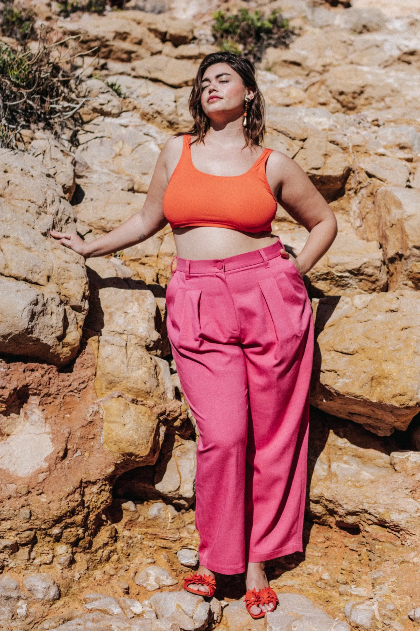 Make My Lemonade PANTALON NEW NOE ROSE< Pantalons