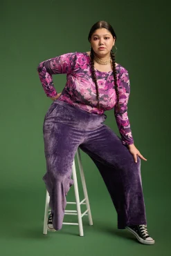 Make My Lemonade PANTALON SAM PURPLE< Pantalons