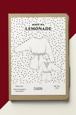 Make My Lemonade PATRON DE COUTURE CLAUDIA PDF< Patrons Pdf|Mercerie & Couture