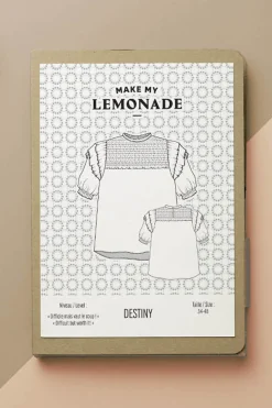 Make My Lemonade PATRON DE COUTURE DESTINY PDF< Patrons Pdf|Mercerie & Couture