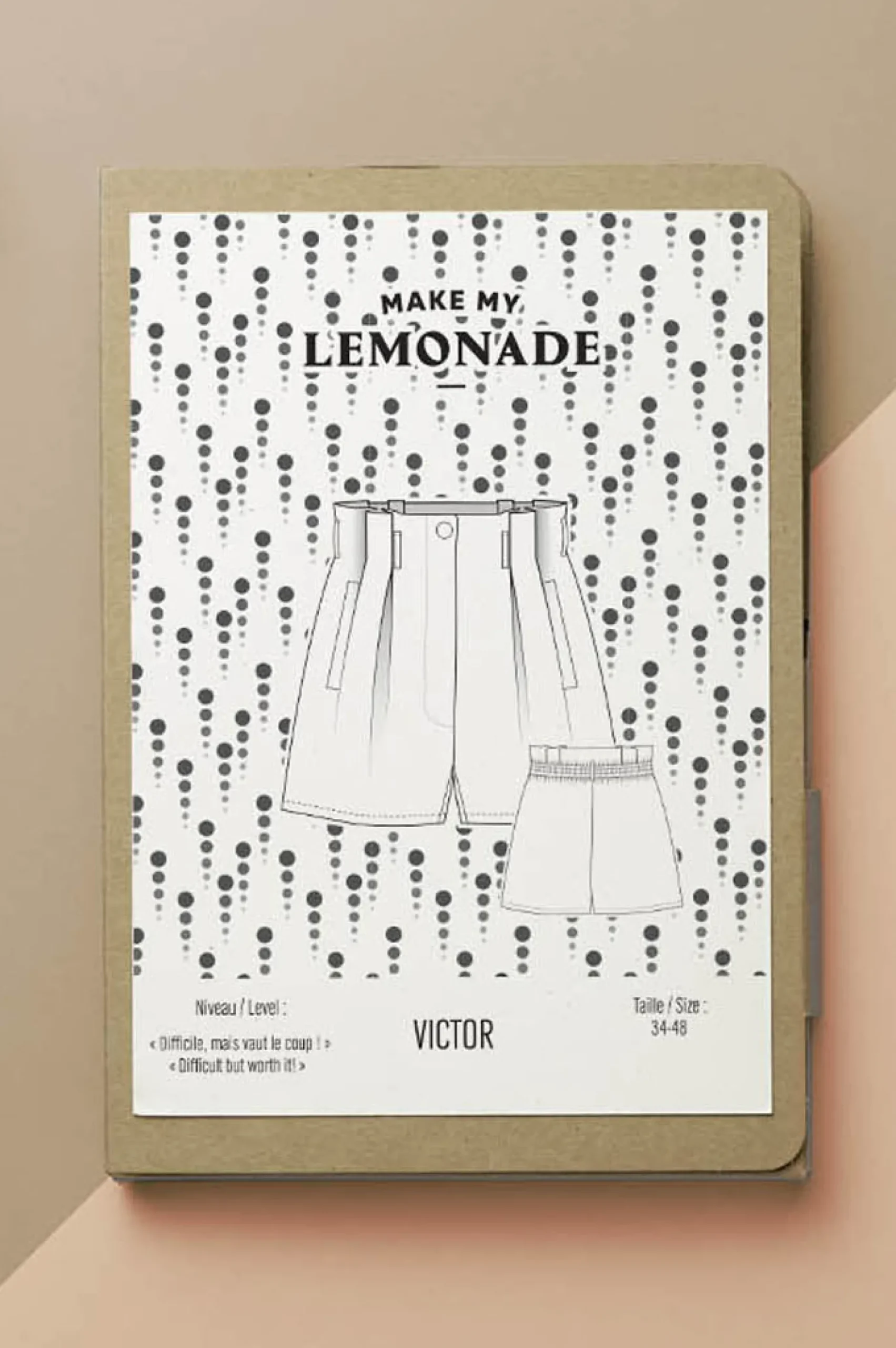 Make My Lemonade PATRON DE COUTURE VICTOR PDF< Patrons Pdf|Mercerie & Couture