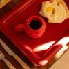 Make My Lemonade PLATEAU CARRE CONNOR ROUGE< Art De La Table
