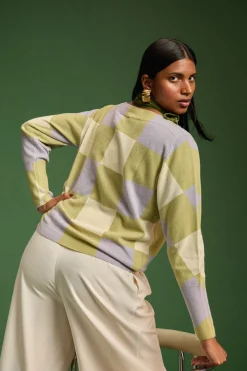 Make My Lemonade PULL MARA VICHY PASTEL< Sweats & Mailles