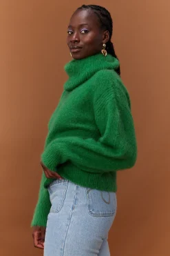 Make My Lemonade PULL MARIUS VERT< Sweats & Mailles