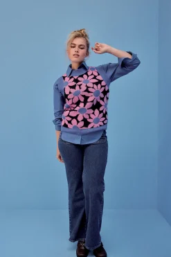 Make My Lemonade PULL WINNIE FLEUR ROSE< Sweats & Mailles